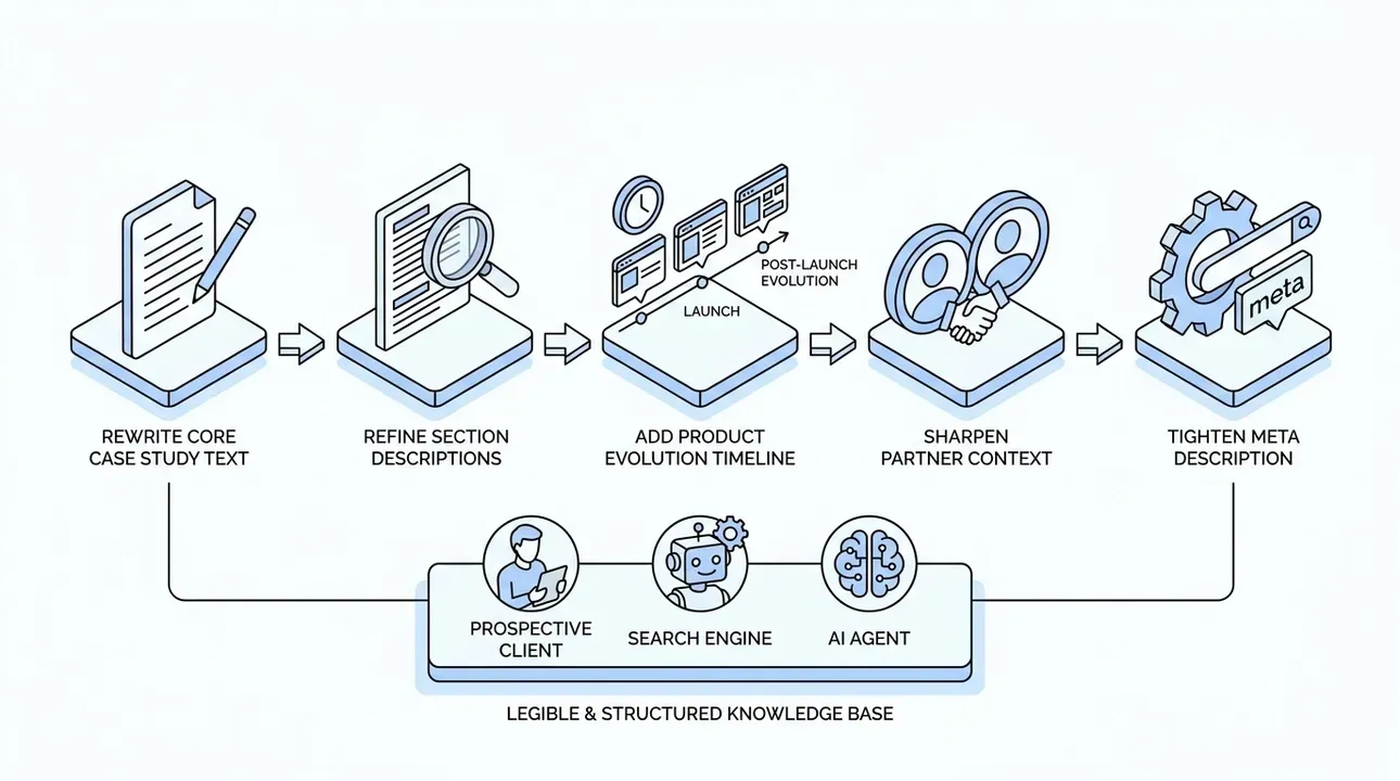 Moonion’s deliberate, sequential portfolio refinement process.