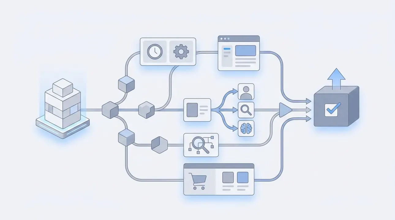 Static architecture: Speed, cost savings, and content management.