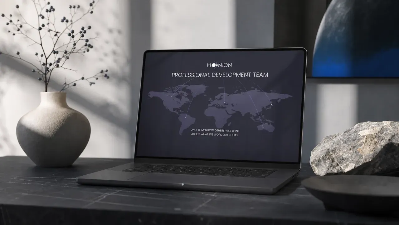 We Rebuilt Moonion's Own Site Before Pitching the Approach to Anyone Else