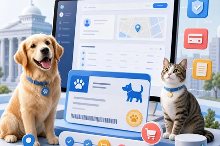 JAS pet licensing platform