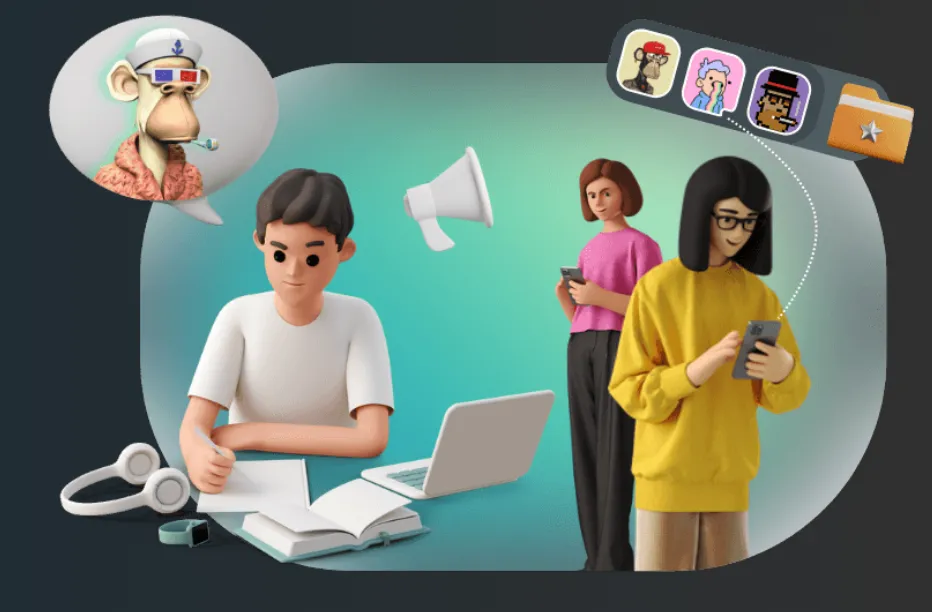 App for Metaverse and NFT Analytics section 4